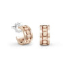 Belle Époque Reel Pink Gold Earrings, 5.7mm